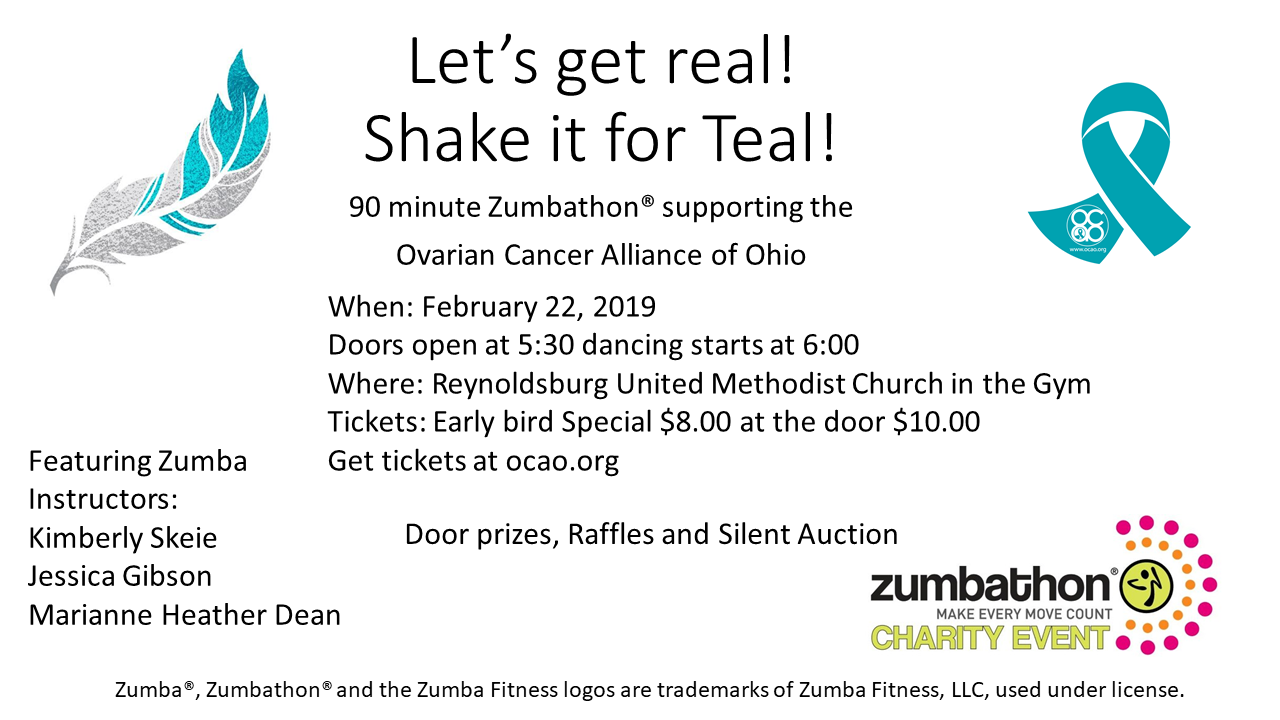 Shake it for Teal! 90 Minute Zumbathon