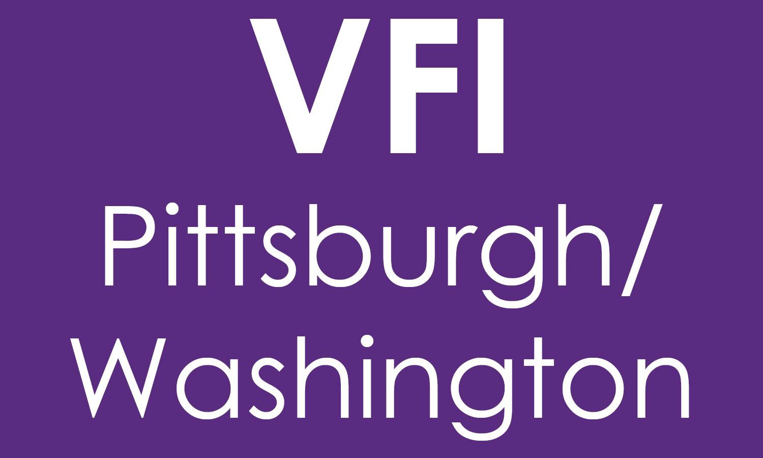 VFI Pittsburgh/Washington