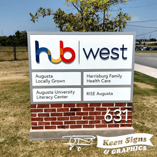 Monument Signs – Durable, Architectural Ground-Level Signage