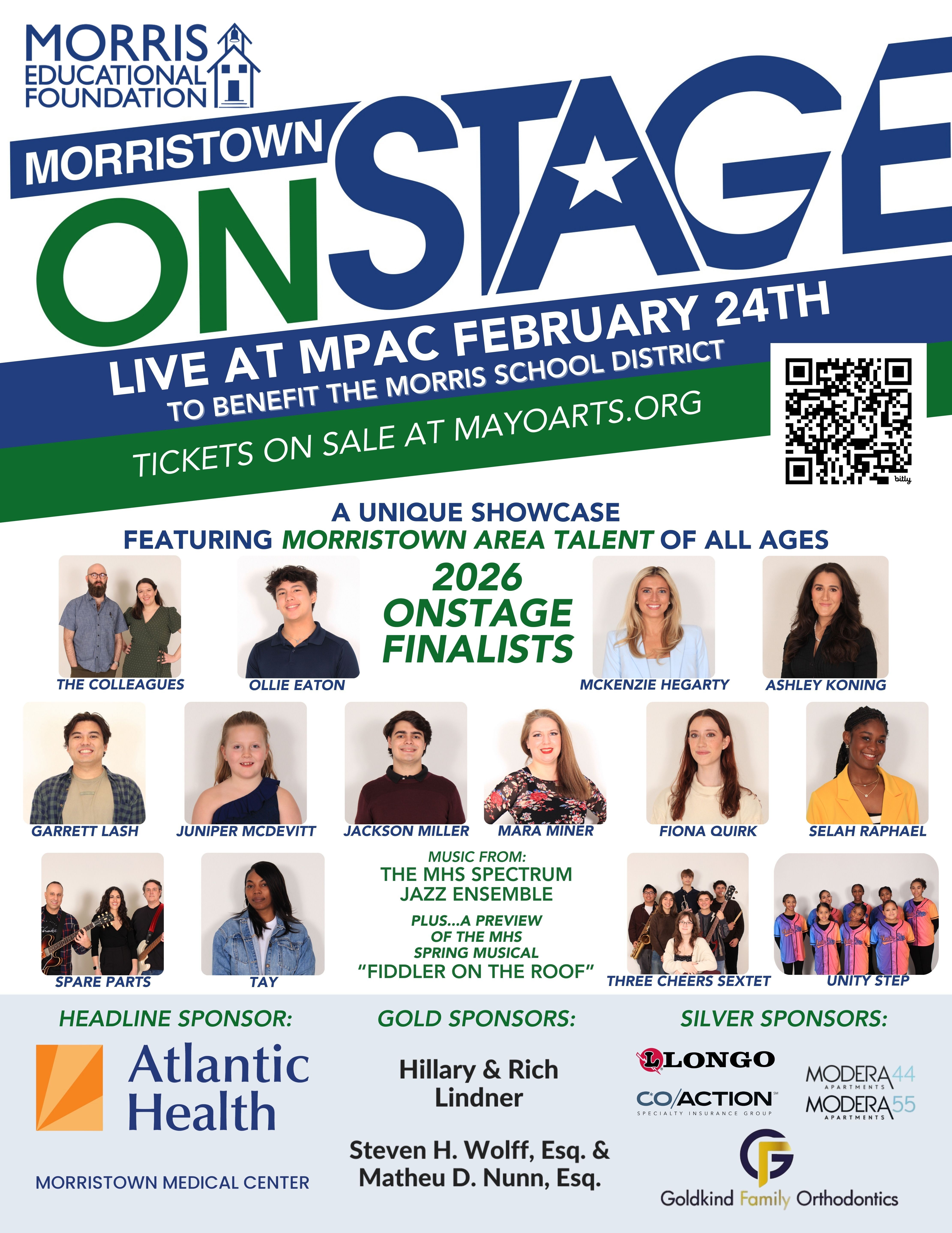 Morristown ONSTAGE Tickets on Sale