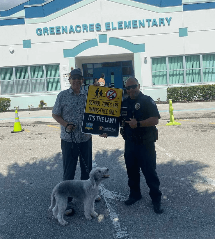 Greenacres Elementary School Hands-Free School Zone Sign Presentation