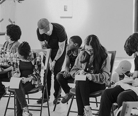 Students Writing