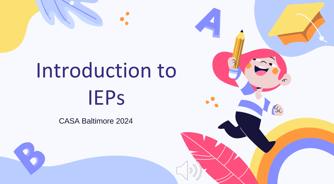 Intro to IEPs