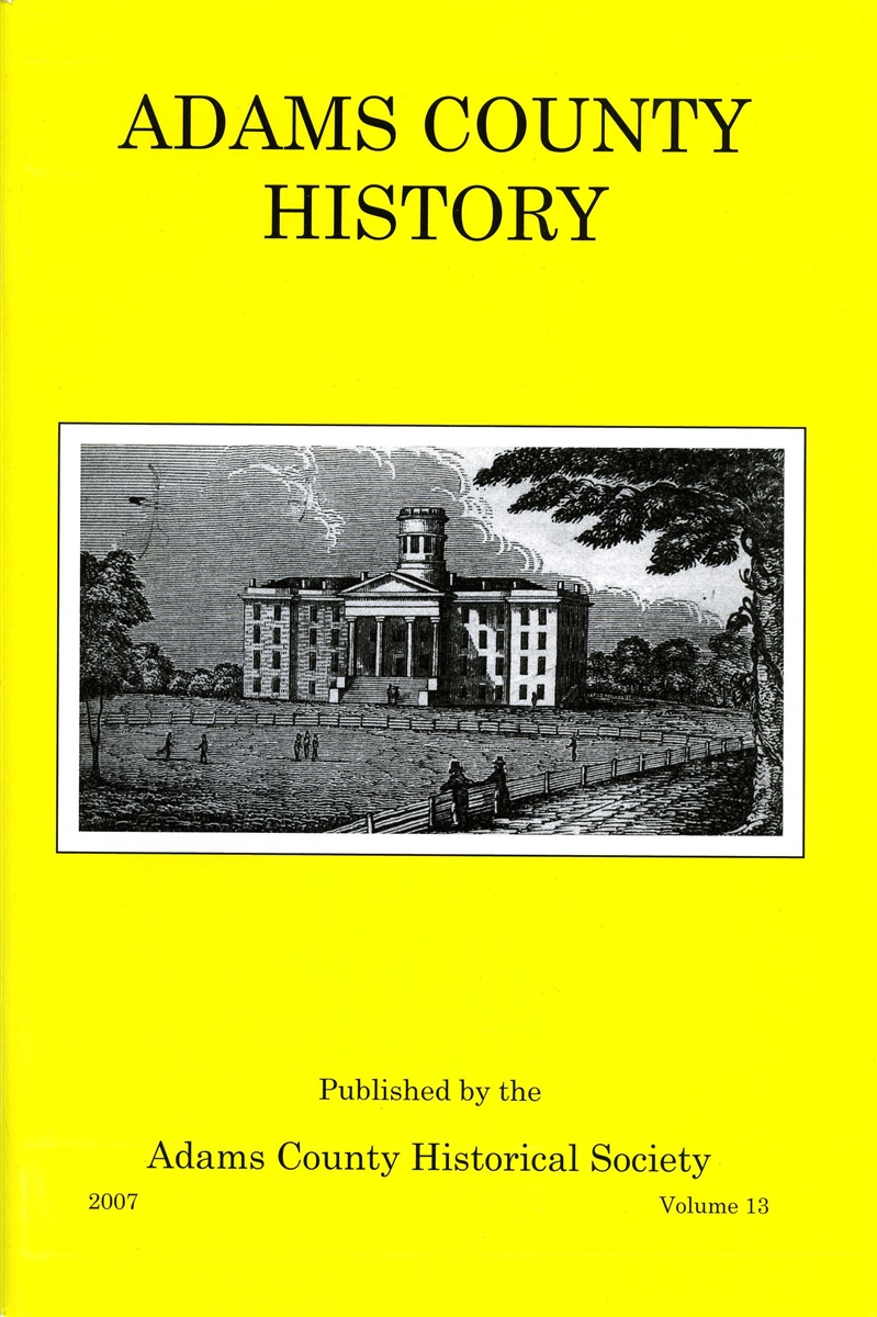 Adams County History Vol 13