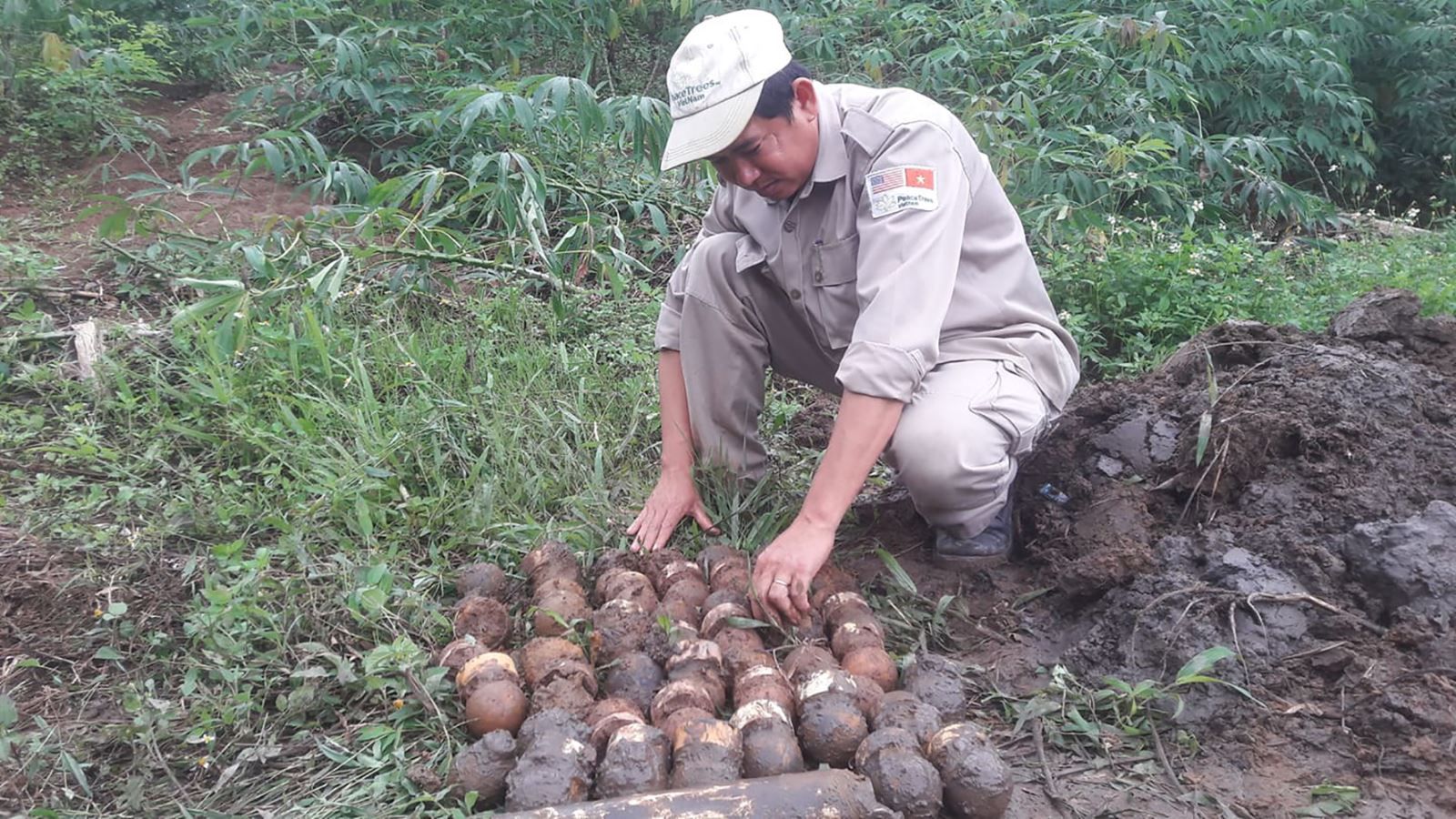300 explosive devices safely destroyed by PeaceTrees’ team
