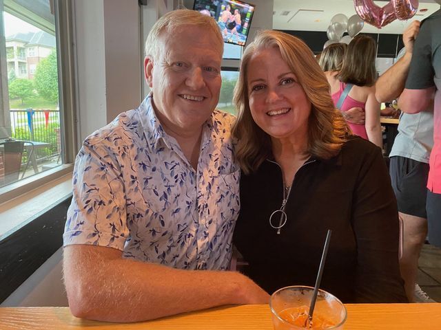 Matt Walker with wife, Lori