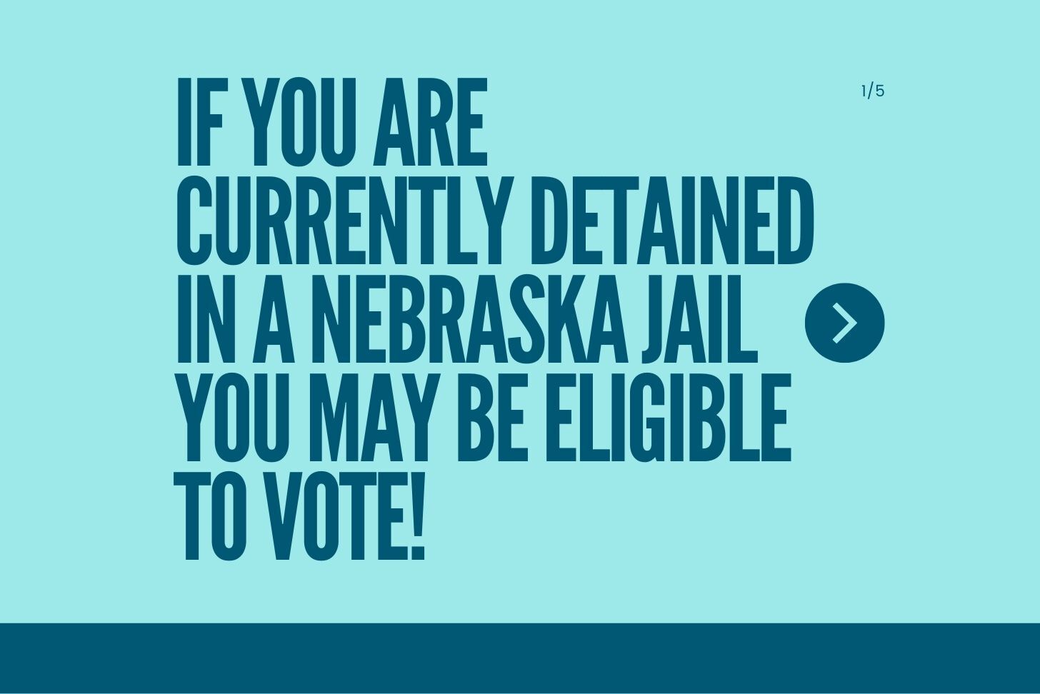 Voting Rights in Jail