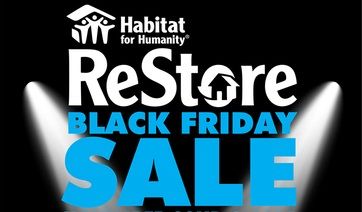 Black Friday at Habitat ReStores