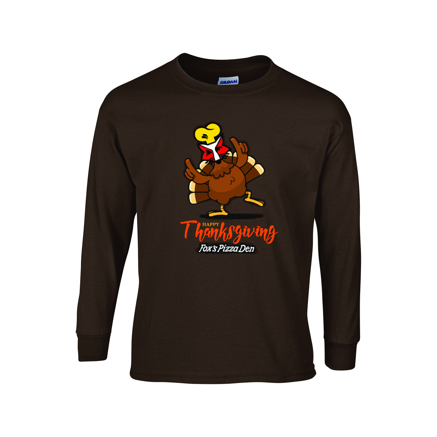 2024 Fox's Thanksgiving LONG SLEEVE Gildan Adult T-Shirt