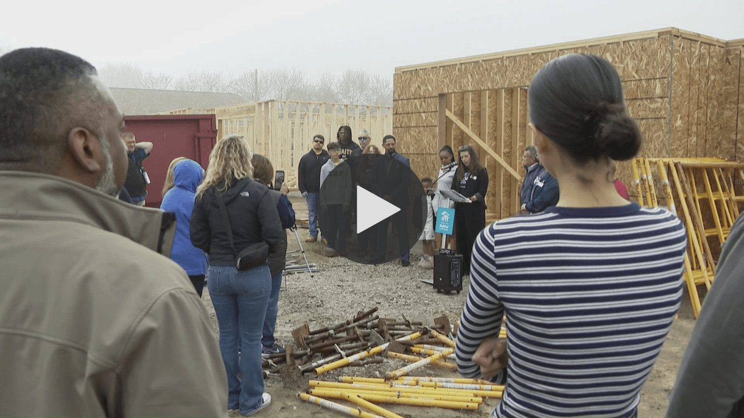 Habitat for Humanity kicks off first home build of the season
