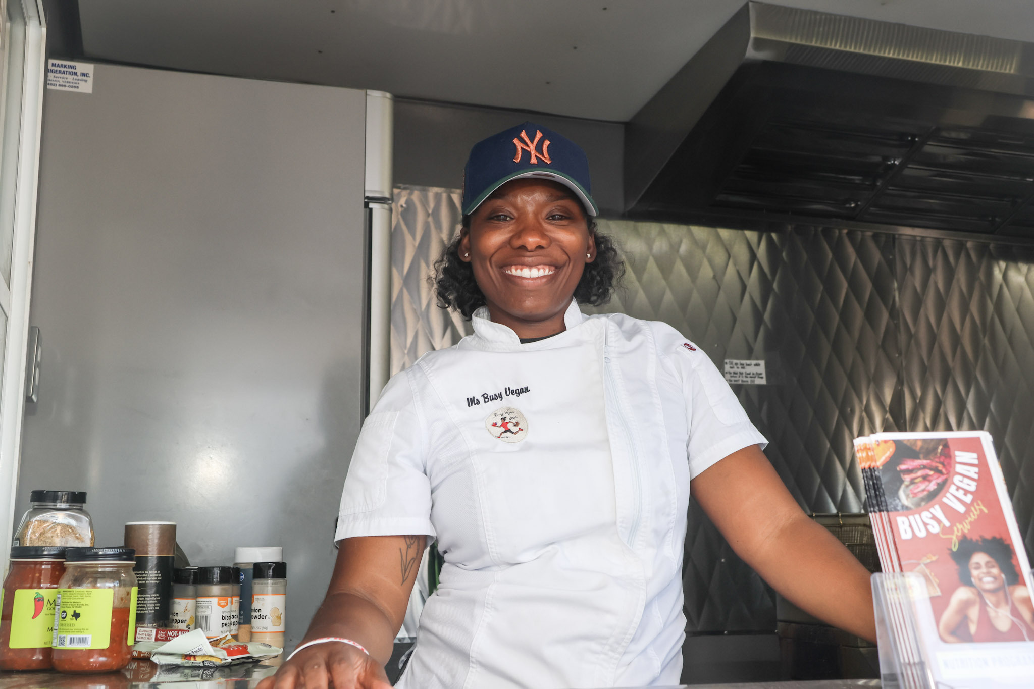 Busy Vegan at 2026 Block Party