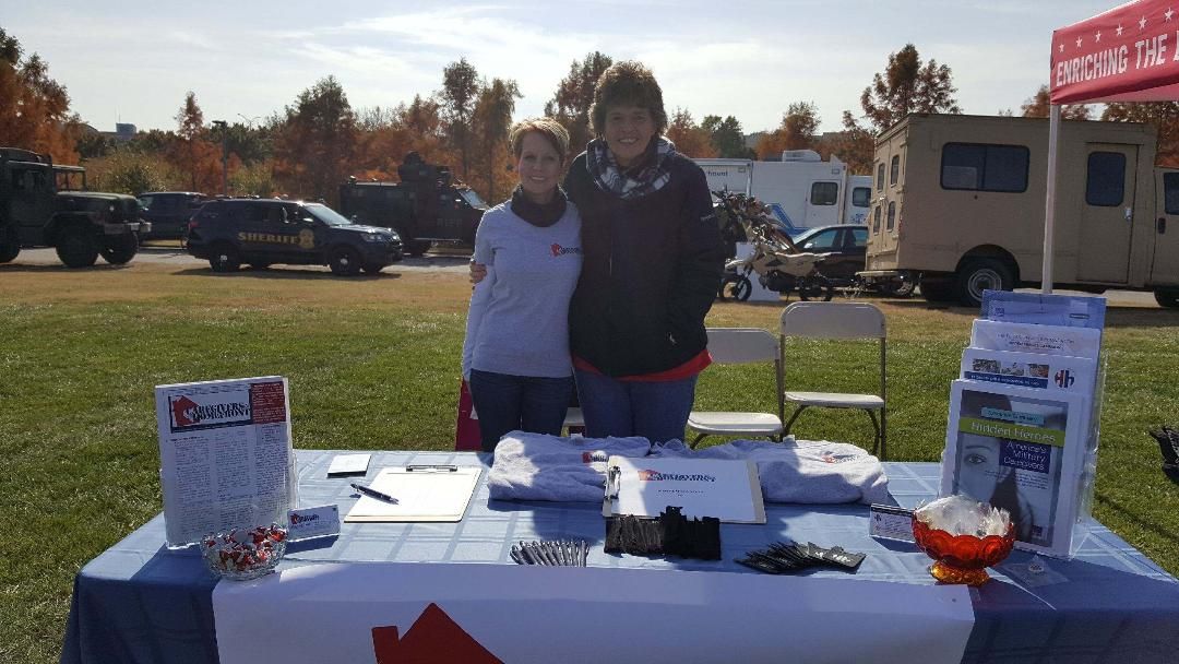 Susan Moore and Shawn Moore at the Sprint Veteran's Day Celebration