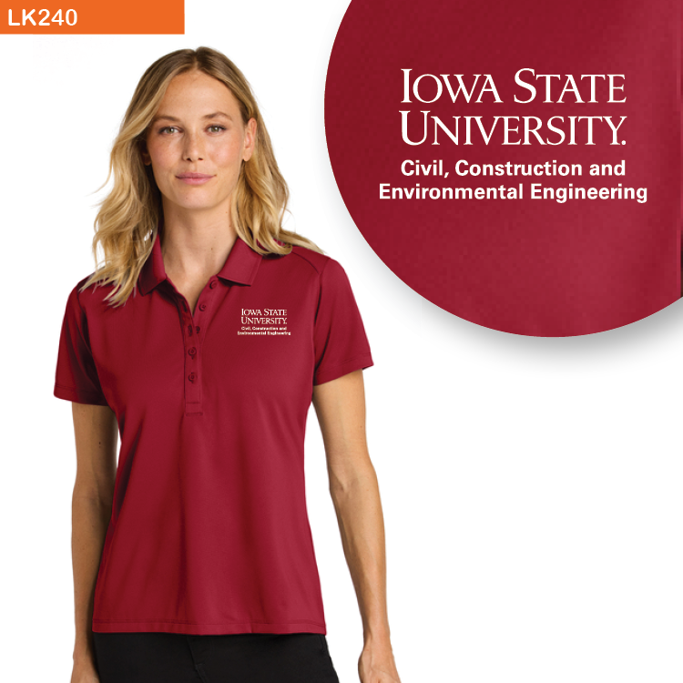 RED - Port Authority® Women’s Wearever Performance Pique Polo