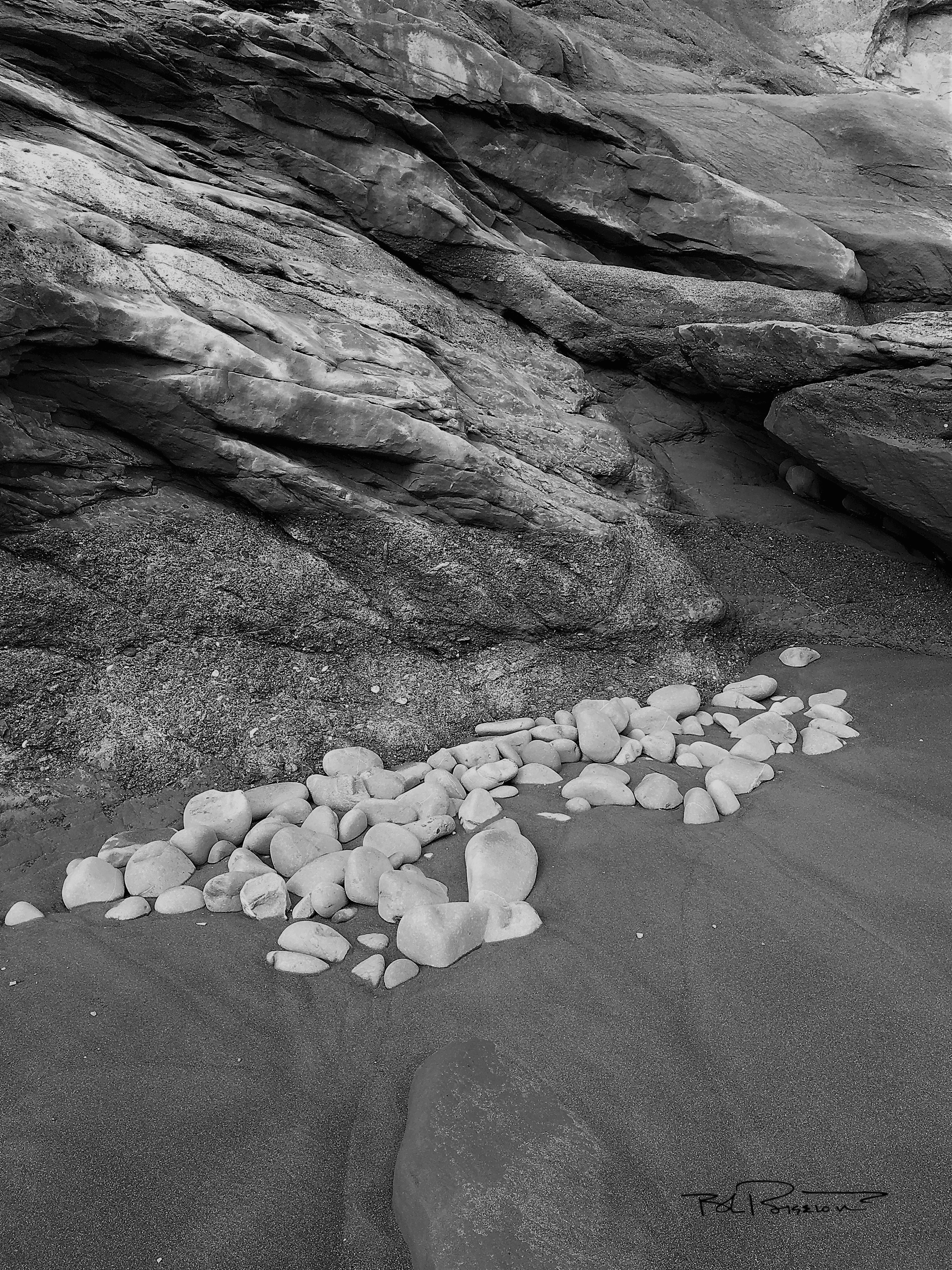 White Stones B&W