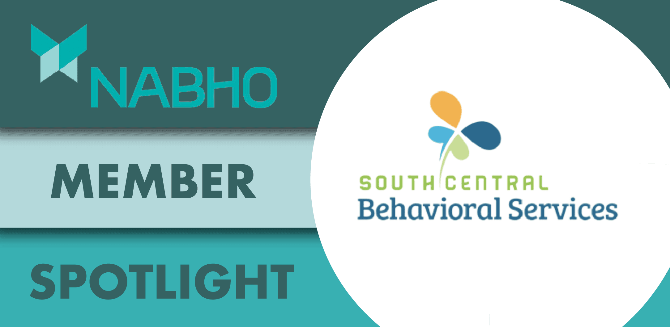 NABHO Member Spotlight - South Central Behavioral Services logo.