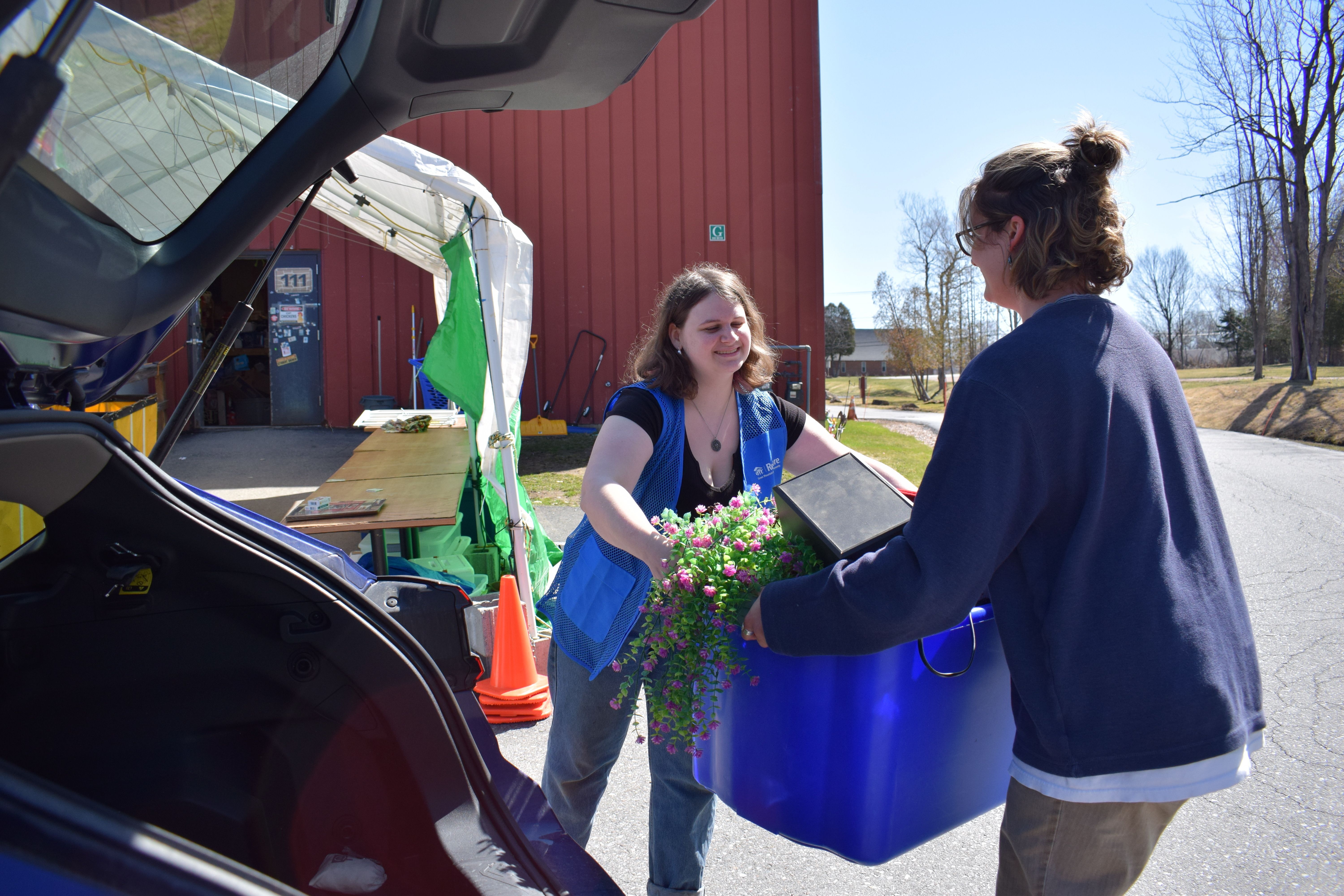 Doors are for sale at the Green Mountain Habitat ReStore.