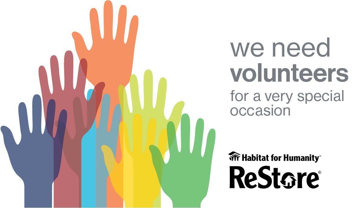 We Need Volunteers to Help Us Move Stock into the New Springfield ReStore
