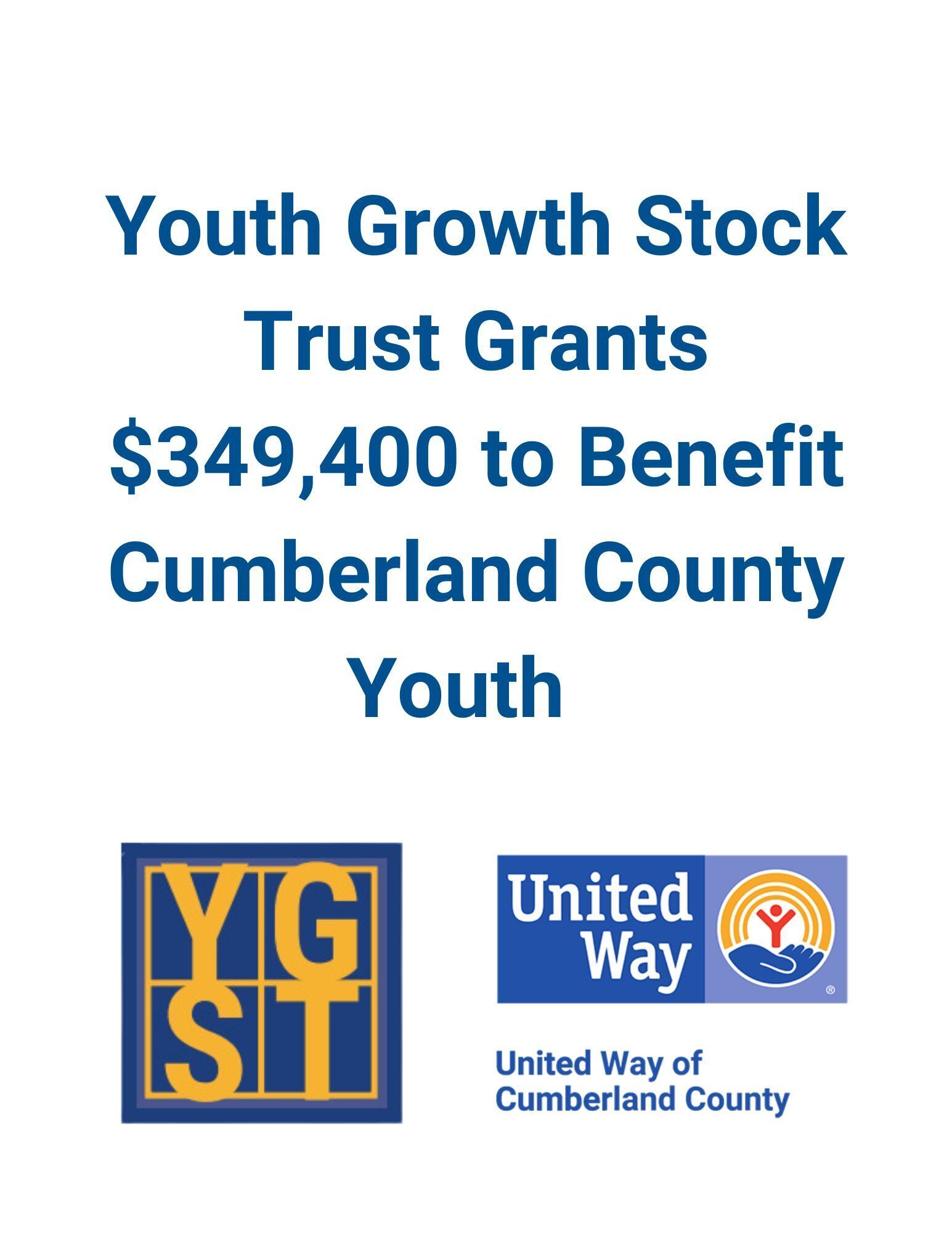 Youth Growth Stock Trust Grants $349,400 to Benefit Cumberland County Youth