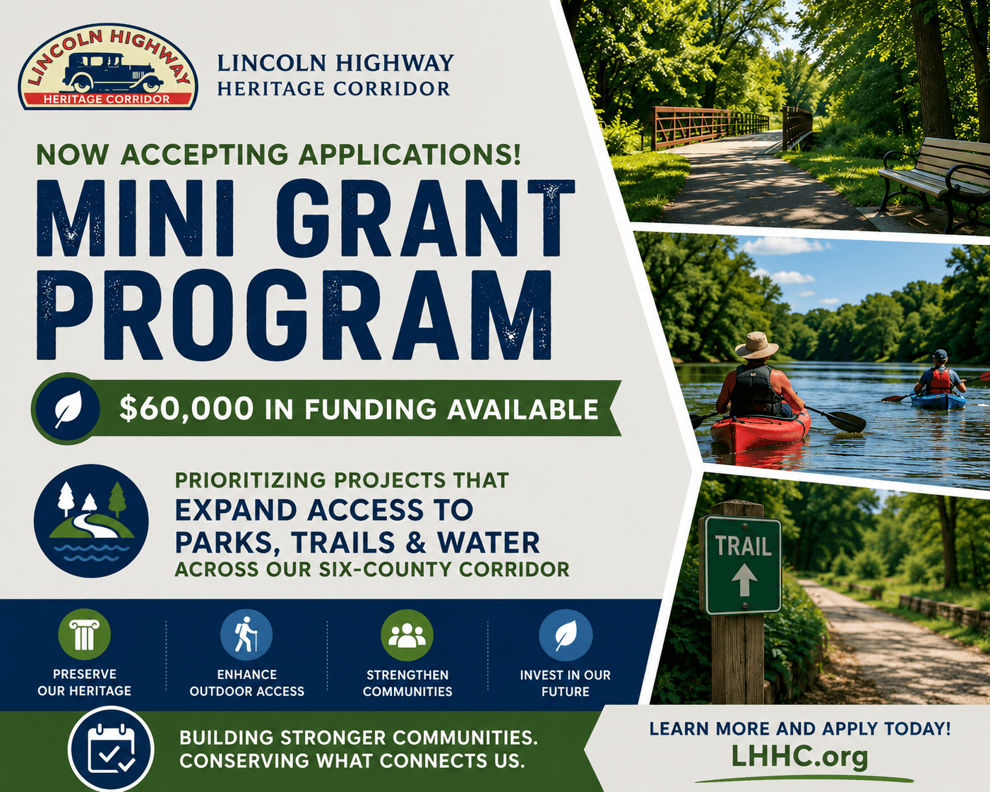 $60,000 in Mini Grant Funding Available