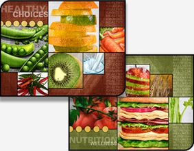 Hybrid Food Art Murals