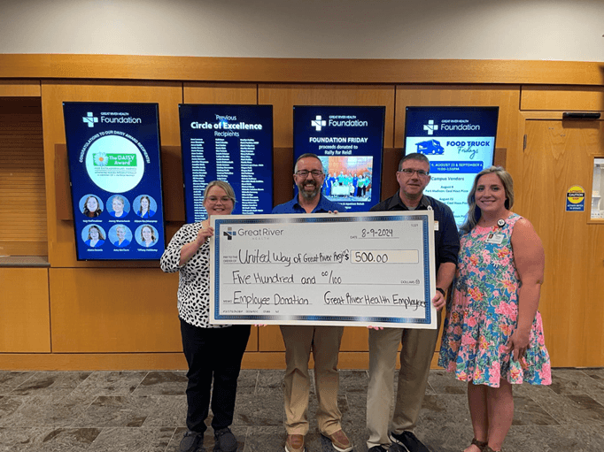 check presentation from Great River Health