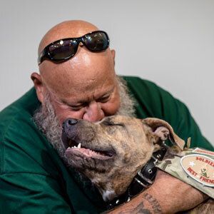 Arizona nonprofit pairs veterans with rescue dogs to help cope with trauma
