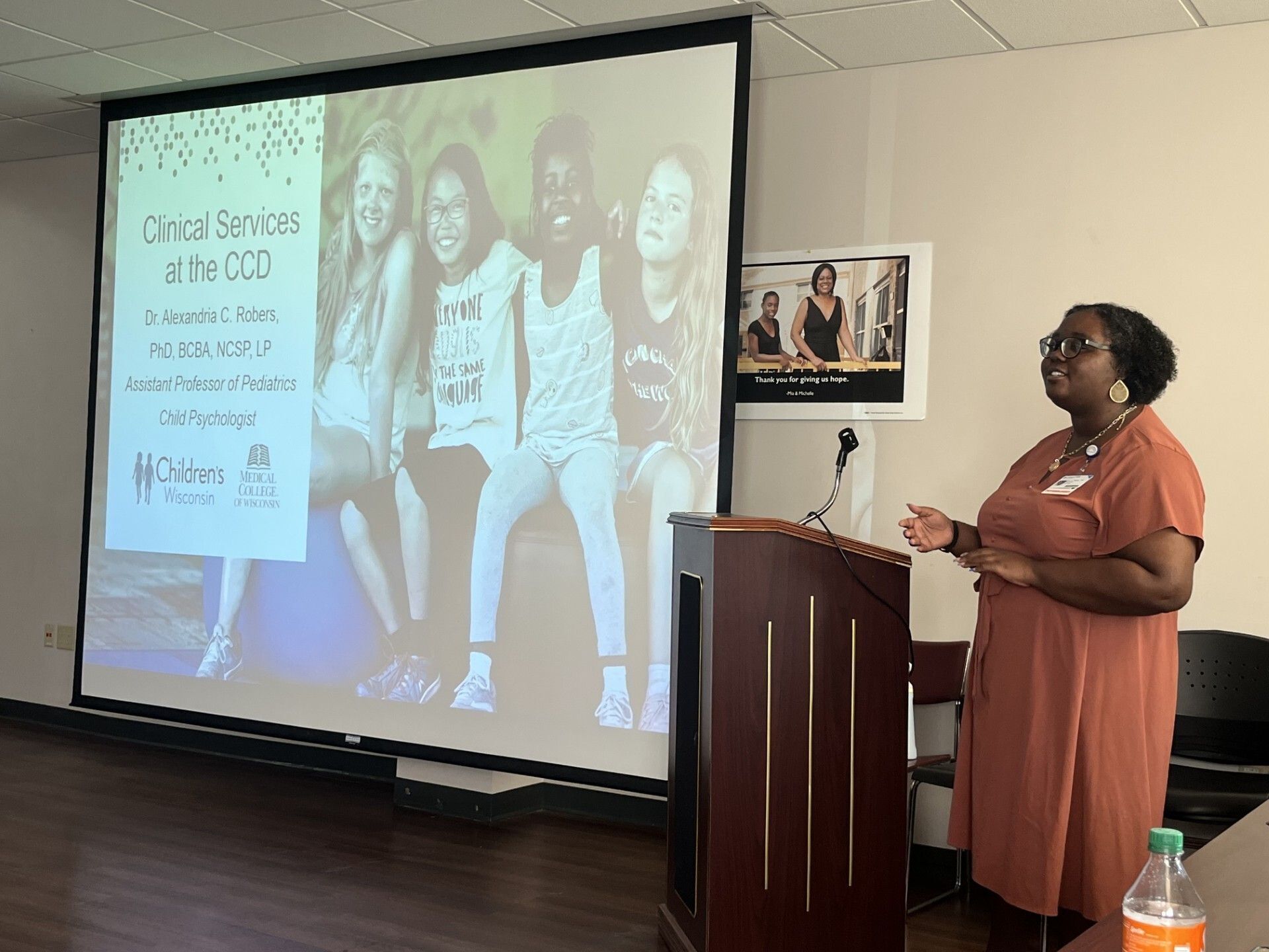 Center for Child Development presenting at ECOM