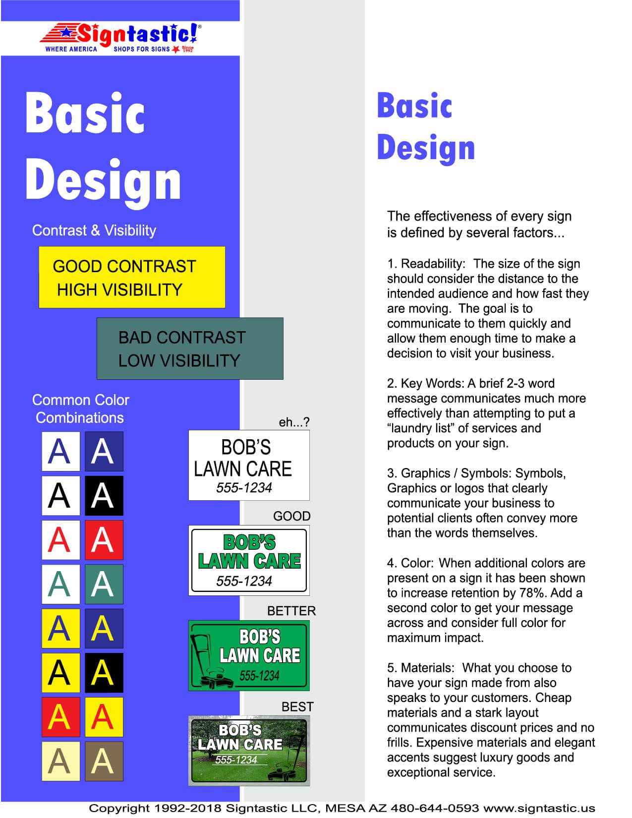 Basic Design Page