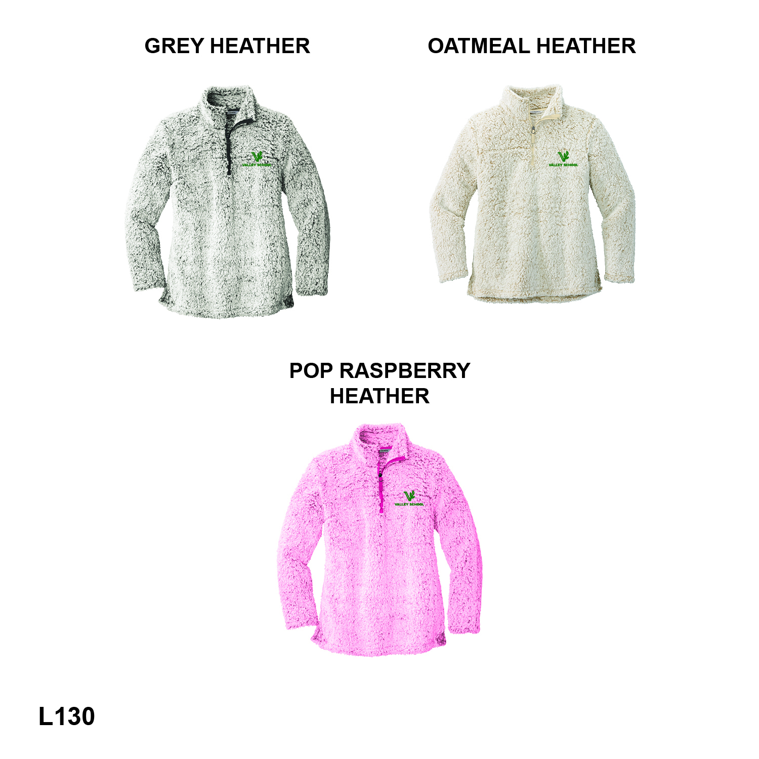 VALLEY SCHOOL WITH V LOGO - Port Authority® Women's Cozy 1/4-Zip Fleece