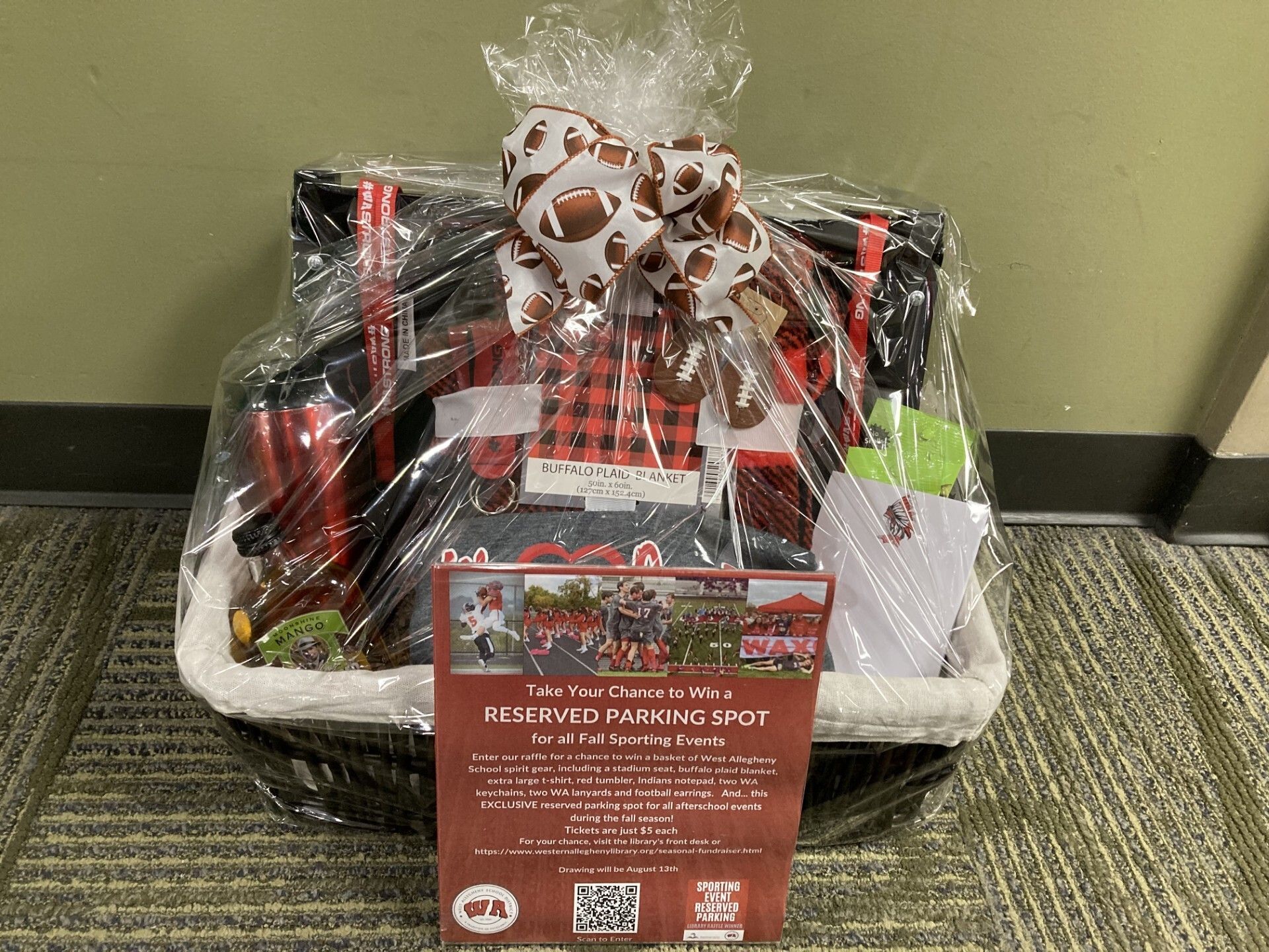 Enter our raffle & support your library!
