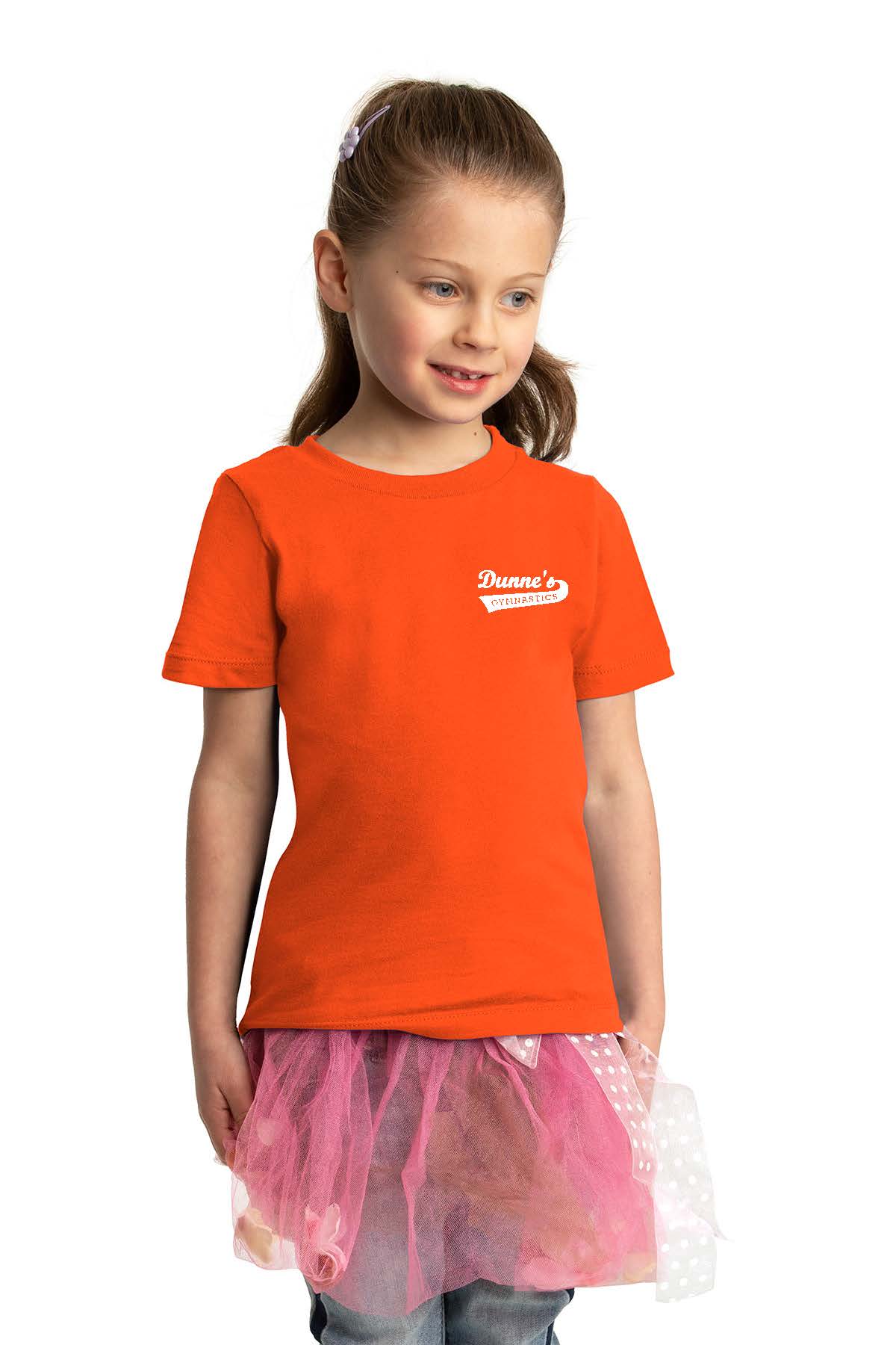 Toddler Core Cotton Tee with Dunne's Logo