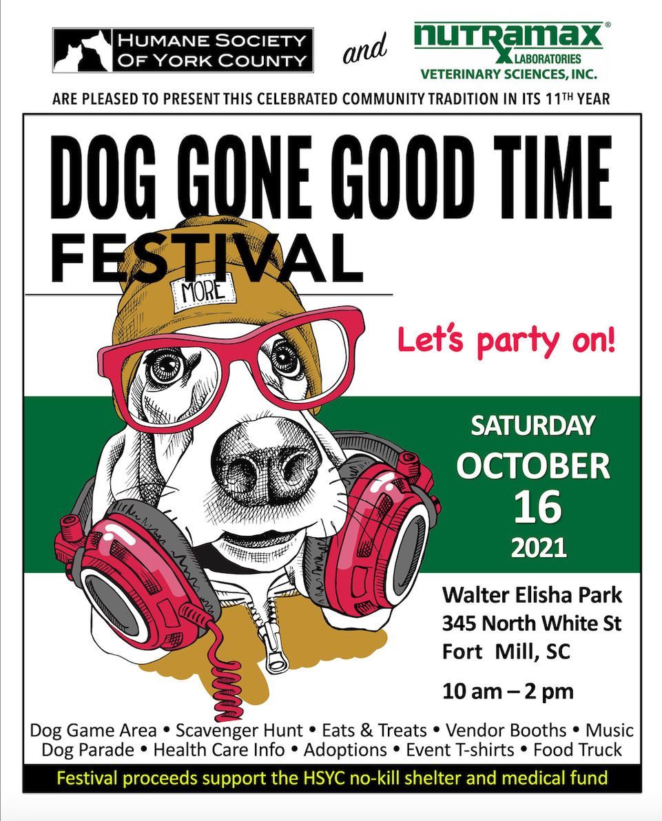 Dog Gone Good Time Festival : Calendar : Humane Society of York County