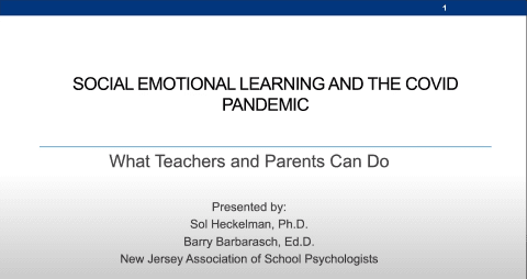 Social Emotional Learning and the COVID Pandemic