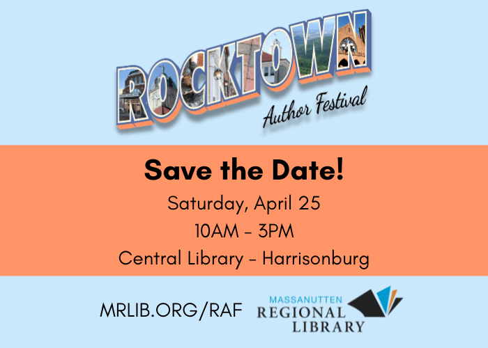 Save the Date for our Rocktown Author Festival!