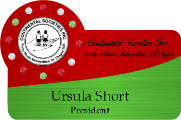 SPIRAL BLING NAME BADGE