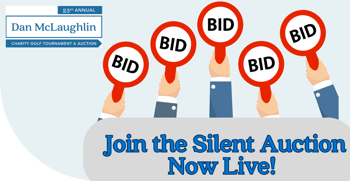 cartoon hands holding up BID circular signs