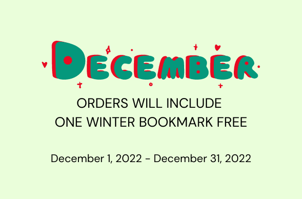 Order Today & Receive a Winter Bookmark Free!