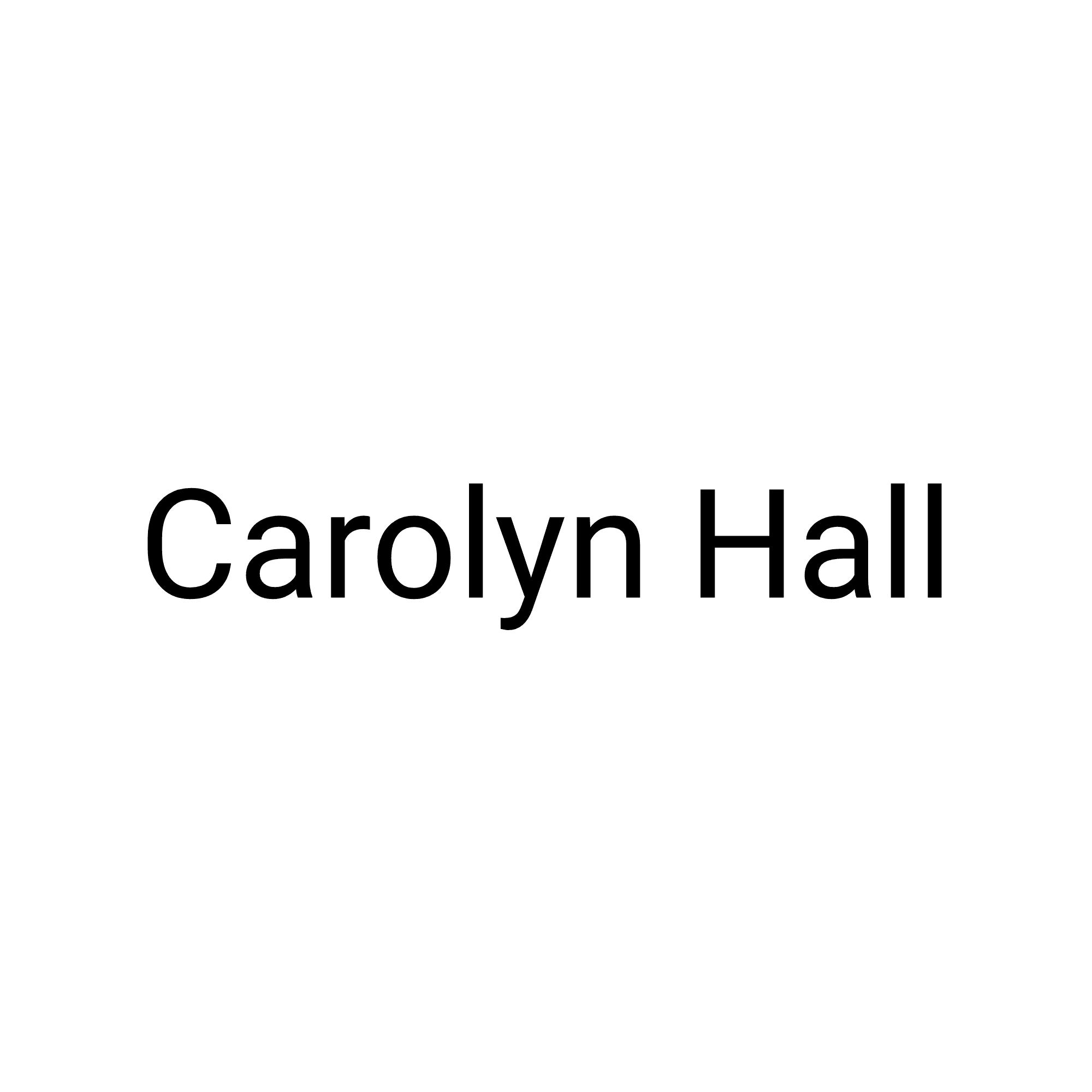Carolyn Hall