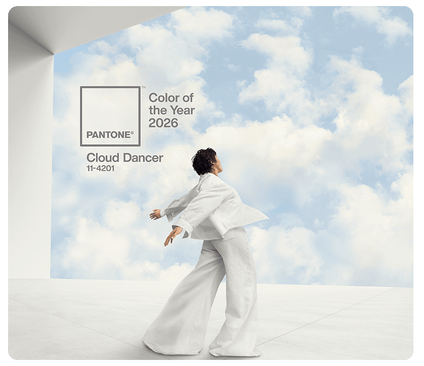PANTONE Color of the Year 2026: Cloud Dancer