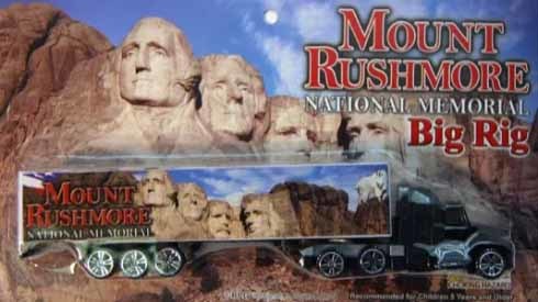 Mount Rushmore Semi Truck