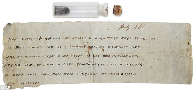 Dave Gaddy and the Civil War encrypted message