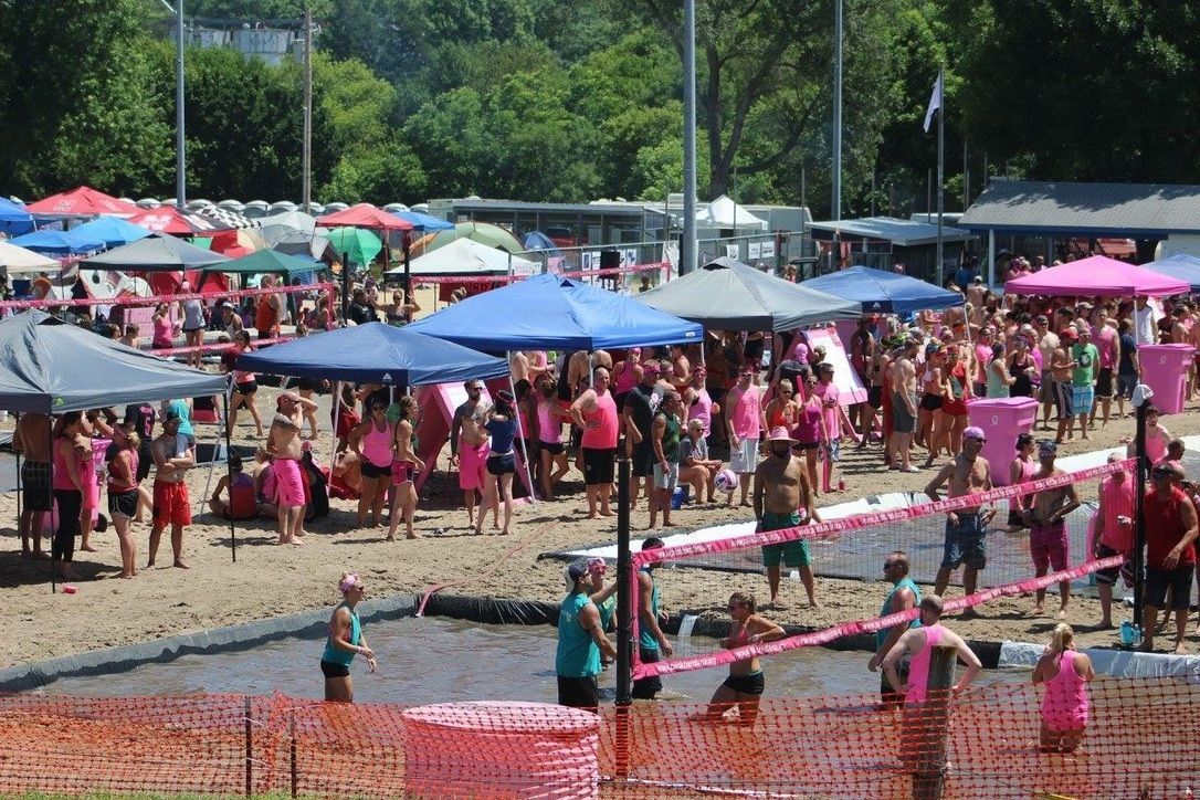 2022 Pink Bandana Mud Volleyball Tournament 
