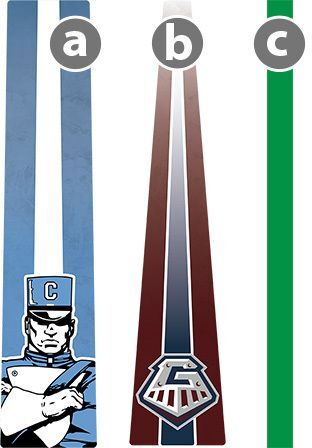 Helmet Stripe Decals