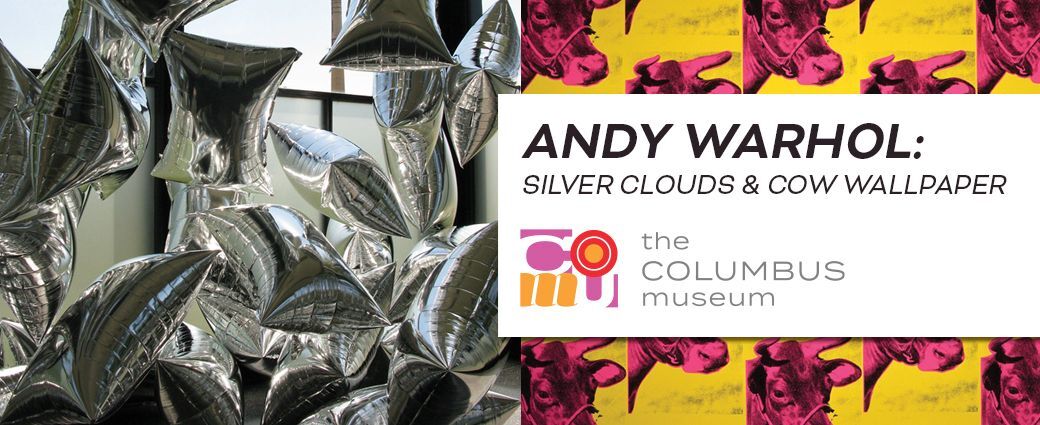 Andy Warhol: Silver Clouds & Cow Wallpaper