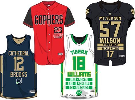 Personalized Jersey Decal