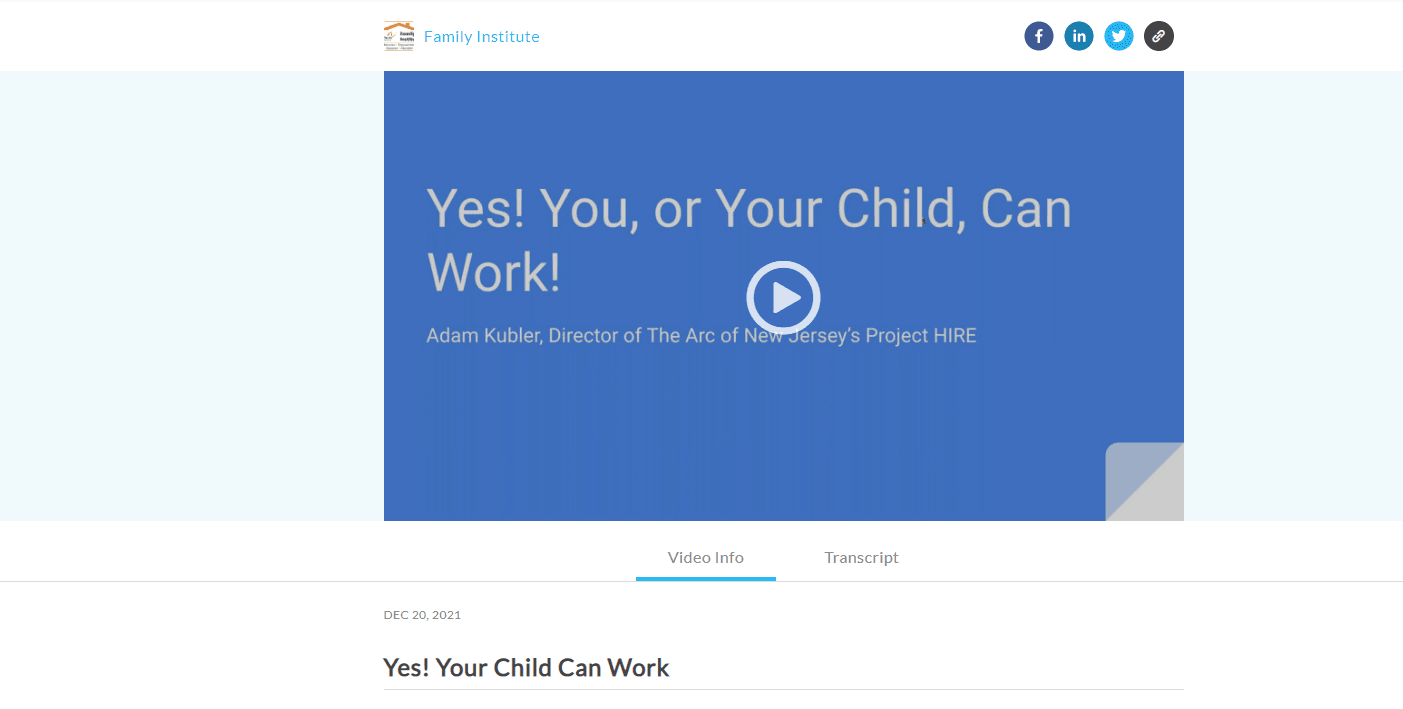 Yes! You or Your Child Can Work 