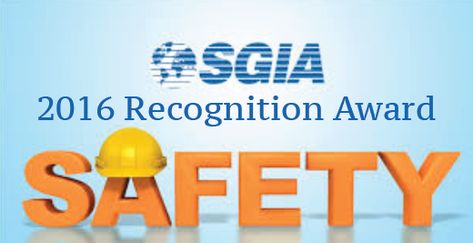 2016 SGIA Safety Award