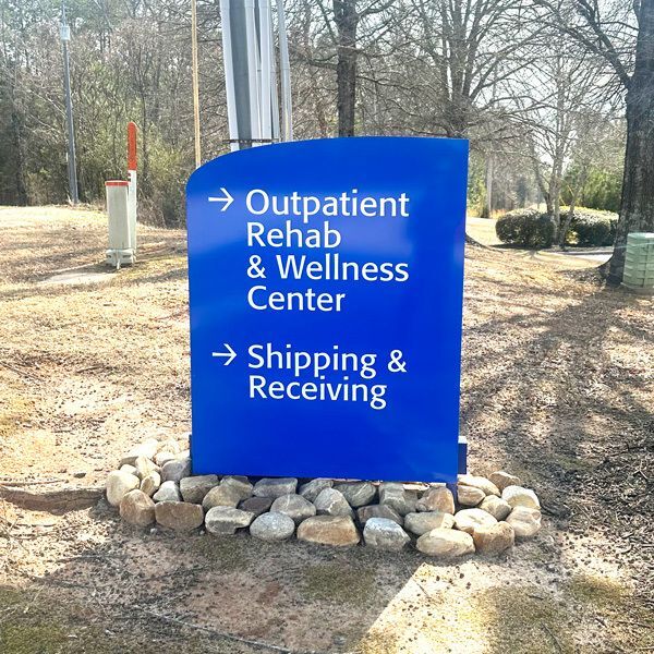 Abbeville Medical Center Directional Sign