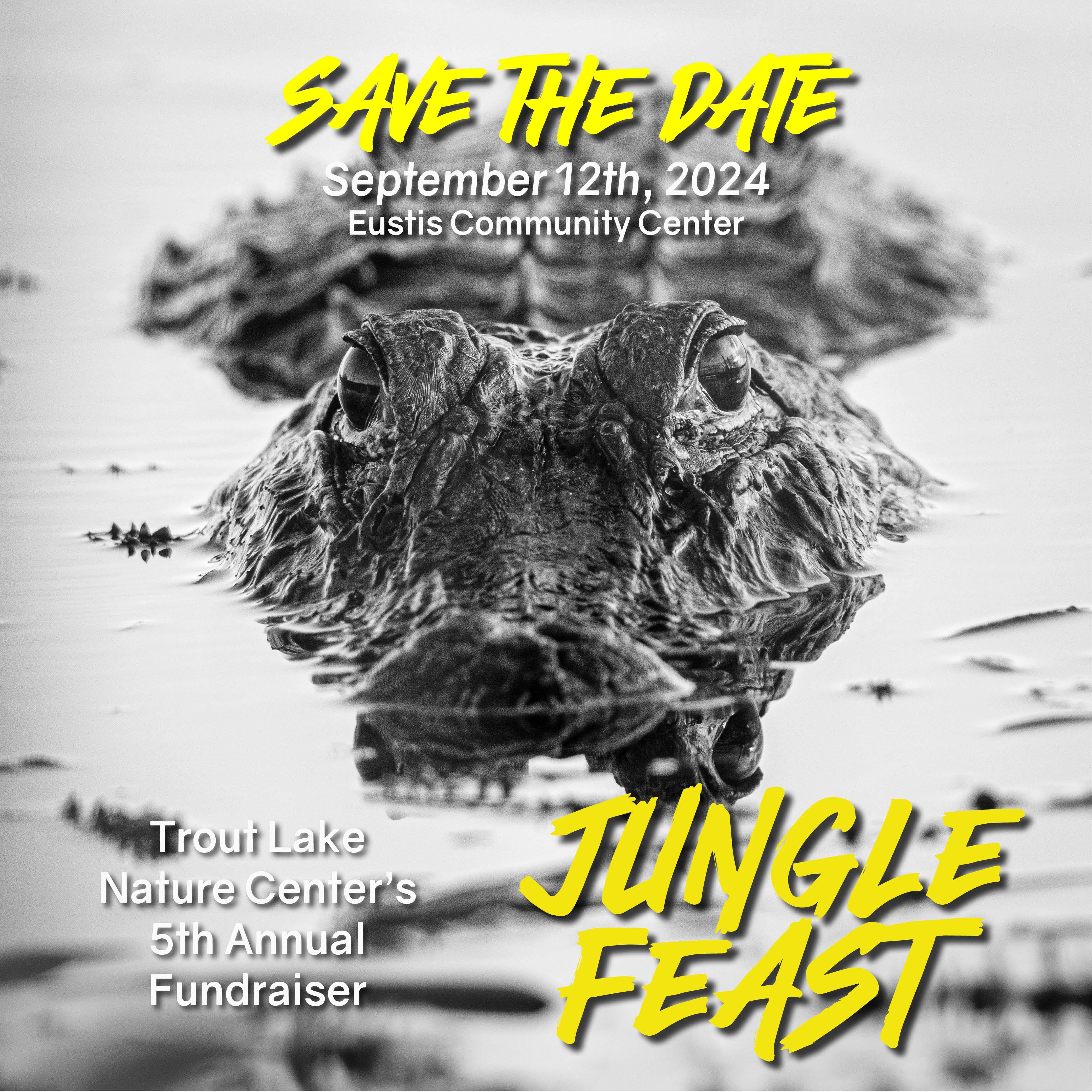 Save the Date for TLNC's 5th Annual Jungle Feast Fundraiser