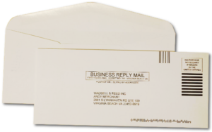 Item B9 - #9 Regular Business Reply Envelope